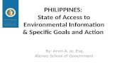 Access to Environmental Information in the Philippines