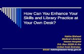 How Can You Enhance Your Skills and Library Practice at Your ...