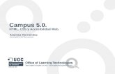 Campus 5.0. HTML, CSS y Accesibilidad Web