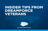 Insider Tips From Dreamforce Veterans