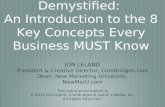 Intro to 8 Key Internet Marketing Concepts Every Business MUST Know