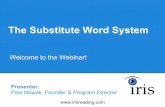 How To Improve Your Memory: The Substitute Word System