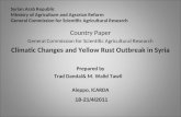 Climatic Changes and Yellow Rust Outbreak in Syria