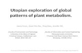 J. furze, q. m. zhu, f. qiao and j. hill, (2013), utopian exploration of global patterns of plant metabolism, icmic 2013, cairo, egypt