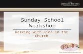 Sunday school workshop 2013   english