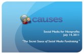 The Secret Sauce of Social Media Fundraising
