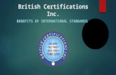 Benefits of ISO Certification