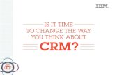 IBM Integrated Approach to CRM