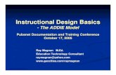 Ray Magnan - Instructional Design Basics: The ADDIE Model