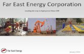 Far East Energy - Corporate Presentation January 2014