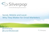 Social Mobile Local and Email Marketing