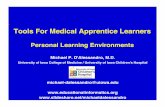 Tools For Medical Apprentice Learners - Personal Learning Environments