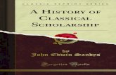 A History of Classical Scholarship 1000247304