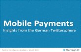Mobile Payments - Insights from the German Twittersphere