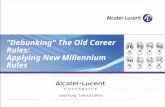 Debunking The Old Career Rules