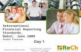 International Financial Reporting Standards, Dubai, June 2009
