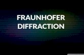 Fraunhoffer diffraction