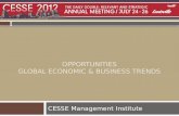 Cesse 2012 Management Institute Nikki Walker - Opportunities & Challenges