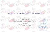 Intro To International Business