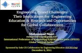 Grand Challenges Webinar at IFEES-India