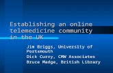 Establishing an online telemedicine community in the UK