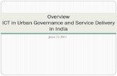 ICT in Urban Governance and Service Delivery in india prof. vijaya venkataraman