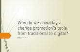 Traditional vs digital