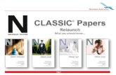National Envelope Talking Points for Neenah Classic Papers Relauch