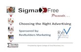 Choosing The Right Advertising