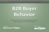 2012 B2B Buyer Behavior Survey Report