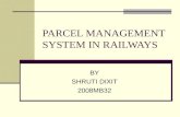 Parcel management system 1