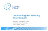 Developing learning environment