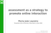 Assessment online interaction m_joao_loureiro