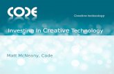 Code Worldwide: Investing in creative technology