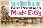 Social Media Marketing Best Practices Made Easy