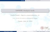 SAPERE Analysis tools