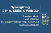 21st c. skills and web 2. 0 for aais