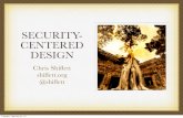 Security-Centered Design