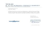 Texas K-12 & School Choice Survey (2013)