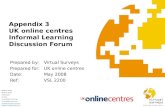 Informal Learning Centre In Uk Report