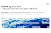 The business value in social networks   tgmc