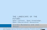 Landscape of the Future: Open Content, Open Knowledge, Open Sharing