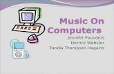 Music On Computers Powerpoint