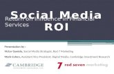 Social Media ROI: Return On Influence