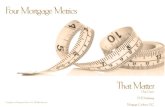 Four Mortgage Metrics that Matter (Presentation Slides)