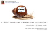 Is CMMI a guarantee of performance improvement? - Isabel Margarido (Critical Software)