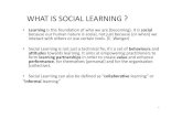 Social learning networks