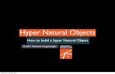 How to build a Hypernatural Object, Massimo Scognamiglio @ Frontiers of Interaction 2011