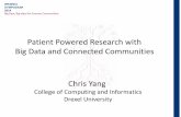 Patient Powered Research with Big Data and Connected Communities  by Assoc. Prof. Christopher Yang