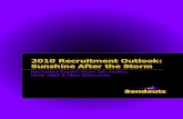 2010 Recruitment Outlook: Sunshine After The Storm